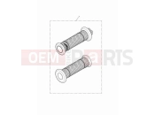 TRIUMPH Speed Twin 900 Handgrips, diamond