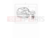 TRIUMPH Speed Twin 900 Top case kit