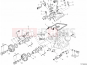DUCATI Multistrada 1260 S VERTICAL CYLINDER HEAD & TIMING