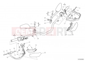 DUCATI 2018 Multistrada 1260 S Touring HANDLEBAR
