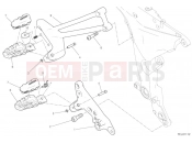 DUCATI 2018 Multistrada 1260 S Touring FOOTRESTS, RIGHT