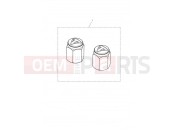 TRIUMPH Tiger 1200 GT Valve Cap Kit, Bubble Badge