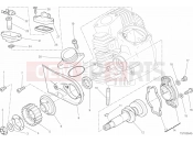 DUCATI Scrambler Classic HEAD HORIZONTAL - DISTRIBUTION
