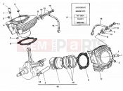 DUCATI 1998 900 SS Final Ed. CYLINDER - PISTON » ENGINE CASE