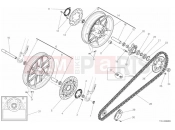 DUCATI 2018 Scrambler Full Throttle FRONT AND REAR WHEEL