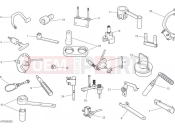 DUCATI Monster Workshop Service Tools Engine