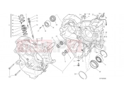 DUCATI Diavel Strada HALF-CRANKCASES PAIR