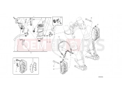 DUCATI Diavel Strada FRONT BRAKE SYSTEM