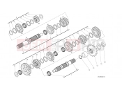 DUCATI Diavel GEAR BOX