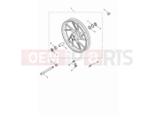 TRIUMPH Tiger 900 GT Pro Front wheel