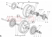 DUCATI 1998 Sporttouring ST2 WHEELS » FRONT WHEEL