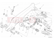 DUCATI 2019 Scrambler 1100 FOOTRESTS, LEFT