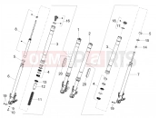 Front fork Kayaba - Motoguzzi V85 TT E5+ (EU) 2025