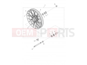 TRIUMPH Tiger 1200 Rally Explorer front wheel