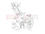 TRIUMPH Tiger 1200 Rally Explorer frame & rear subframe