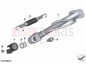 BMW Motorrad BMW 2018 C-Models C 400 X (0C09, 0C19) Side stand