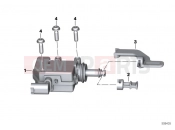 BMW Motorrad BMW 2018 C-Models C 400 X (0C09, 0C19) Central locking actuator | Central locking actuator