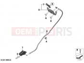 BMW Motorrad BMW 2018 C-Models C 400 X (0C09, 0C19) Luggage compartment lock
