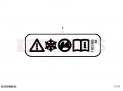 BMW Motorrad BMW 2018 C-Models C 400 X (0C09, 0C19) Sign No riding