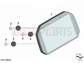 BMW Motorrad BMW 2018 C-Models C 400 X (0C09, 0C19) Instrument cluster / TFT display