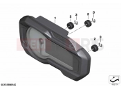 BMW Motorrad BMW 2018 C-Models C 400 X (0C09, 0C19) Instrument cluster