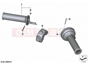 BMW Motorrad BMW 2018 C-Models C 400 X (0C09, 0C19) Heated handlebar grips 2