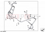 BMW Motorrad BMW 2018 C-Models C 400 X (0C09, 0C19) Safety bar 2