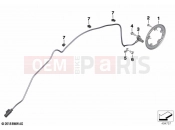 BMW Motorrad BMW 2018 C-Models C 400 X (0C09, 0C19) Rotational-speed sensor, rear 2