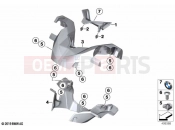 BMW Motorrad BMW 2018 C-Models C 400 X (0C09, 0C19) Handlebar cover 2