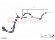 BMW Motorrad BMW 2018 C-Models C 400 X (0C09, 0C19) Hose pipes 2