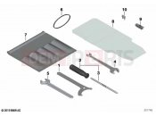 BMW Motorrad BMW 2018 C-Models C 400 X (0C09, 0C19) Additional tool kit | Additional tool kit