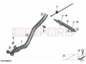 BMW Motorrad BMW 2018 C-Models C 400 X (0C09, 0C19) Cable duct | Cable duct