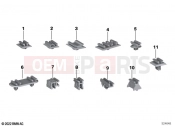 BMW Motorrad BMW 2018 C-Models C 400 X (0C09, 0C19) Plug-in connection bracket | Plug-in connection bracket