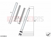 BMW Motorrad BMW 2018 C-Models C 400 X (0C09, 0C19) Stanchion 2
