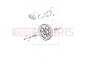 TRIUMPH Scrambler 900 front wheel
