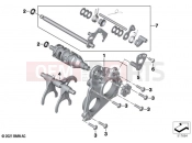 Inner gearshift parts - BMW Motorrad F 900 R (0K11, 0K13) 2024