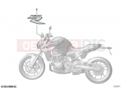 Label YNA5 racing red - BMW Motorrad F 900 R (0K11, 0K13) 2024