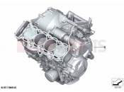 Short engine / Cylinder with pistons - BMW Motorrad S 1000 RR 15 (0D40) 2016