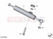 Steering damper, adjustable - BMW Motorrad S 1000 RR 15 (0D40) 2016