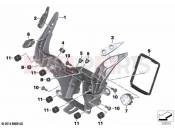 Front panel carrier - BMW Motorrad S 1000 RR 15 (0D40) 2016