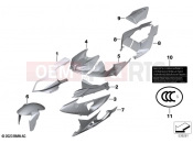 Primed parts - BMW Motorrad S 1000 RR 15 (0D40) 2016