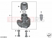 Ignition steering lock with EWS4 by code - BMW Motorrad S 1000 RR 15 (0D40) 2016