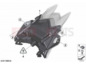 LED rear light - BMW Motorrad S 1000 RR 15 (0D40) 2016