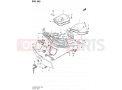 102 - FRONT BOX - Suzuki AN400A L2 (2012) Burgman 400 (E19, E24)