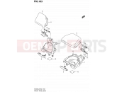 103 - FRONT PANEL BOX - Suzuki AN400A L2 (2012) Burgman 400 (E19, E24)