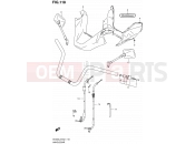118 - HANDLEBAR (AN400ZAL2 E51) - Suzuki AN400A L2 (2012) Burgman 400 (E19, E24)