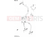 173 - FRONT BRAKE HOSE (AN400L2 E02) - Suzuki AN400A L2 (2012) Burgman 400 (E19, E24)