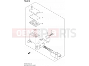 210 - REAR MASTER CYLINDER - Suzuki AN400A L2 (2012) Burgman 400 (E19, E24)