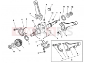 DUCATI 1997 Superbike 916 CRANKSHAFT 003998&GT; » ENGINE CASE