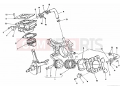 DUCATI 1997 Superbike 916 R CYLINDER - PISTON » ENGINE CASE